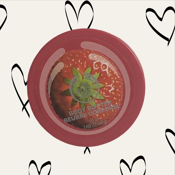 ⭐The Body Shop Strawberry Lip Butter-Body Butter-Hand Cream-Shower Gel-Bath Bomb - Picture 7 of 10